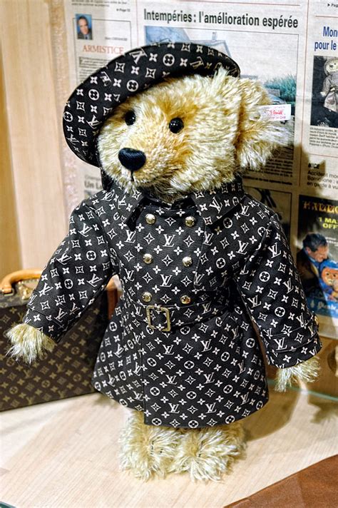 steiff louis vuitton teddy bear price|steiff vintage teddy bear identification.